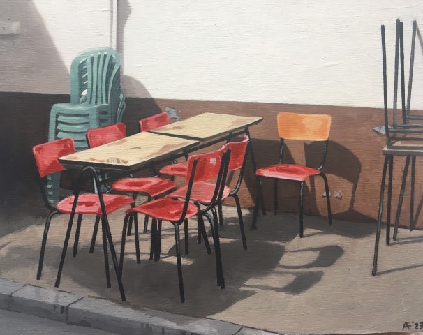 Tables and Chairs, Brussels